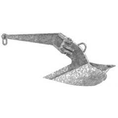 LEWMAR CQR galvanized steel anchor 20 kg OS0114720 LEWMAR CQR galvanized steel anchor 20 kg OS0114720
