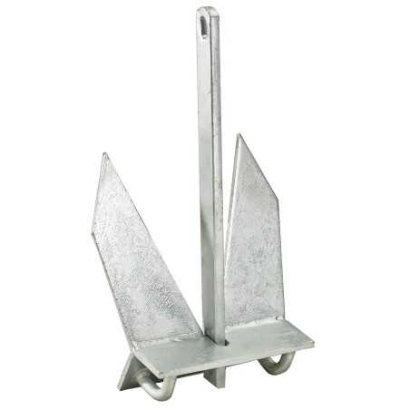 Galvanised steel Flat Anchor 27Kg N10701710081