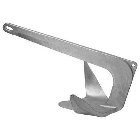 Trefoil anchor in hot galvanised cast steel 5 kg N10701710042