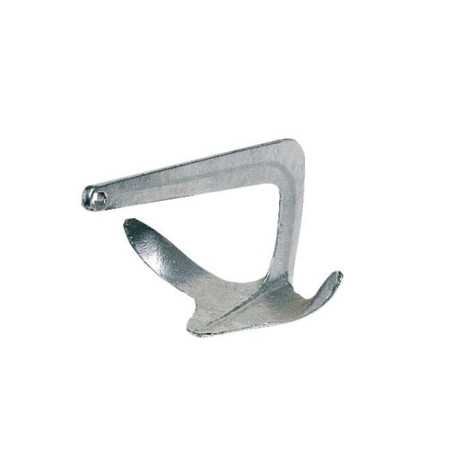Trefoil anchor in hot galvanised cast steel 75 kg N10701710043