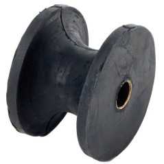 Hard rubber spare pulley for bow roller D.64mm Width 43mm Hole 12mm OS0121882