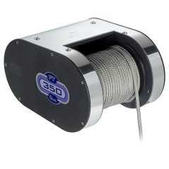 Quick Windlass Stainless Steel on-deck PTR 350W/24V 1000Lb with Cable Recovery QPT1000R