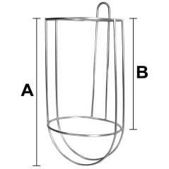 Portaparabordi componibile a cestello Ø 23cm OS3320804-18%