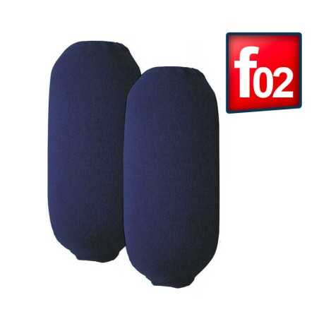FendreStainless Steel Polyester Blue Navy Pair Fender Cover for Polyform F02 N12102804530