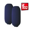 FendreStainless Steel Polyester Blue Navy Pair Fender Cover for Polyform F02 N12102804530
