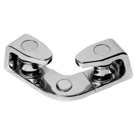 Stainless steel Angled fairlead with rollers Angle C 120° OS4020920