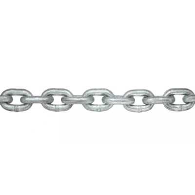 Galvanized calibrated chain Ø6mm Sold by the meter N10001510070