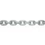 Galvanized calibrated chain Ø6mm Sold by the meter N10001510070