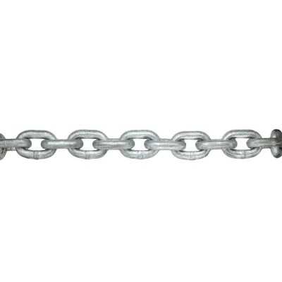 Galvanised steel calibrated chain D.8mm 75mt MT011000875