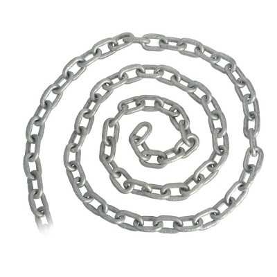 Galvanised Genoese chain 6 mm x 100 mm OS0137206-100