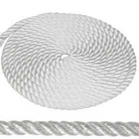 White mooring rope Ø14mm Sold by meter N10400219313 White mooring rope Ø14mm Sold by meter N10400219313