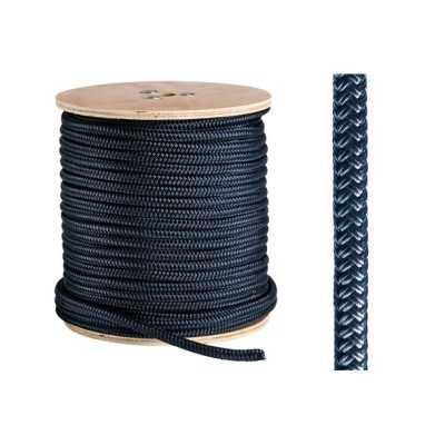 Blue High-strength double braid Ø10mm Sold by the meter N10400219744