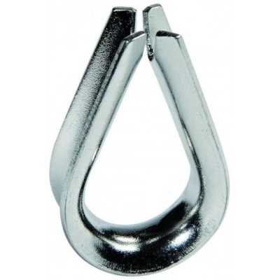 Stainless steel thimble eye for 4 mm rope N11042800003