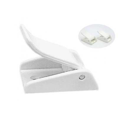 White plastic buckle for straps up to 30mm screw mount OS0644130