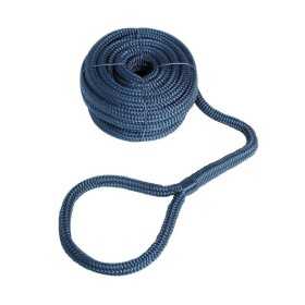 Hgh-strength Mooring Line with eye Line D.12mm L.7mt Ring D. 20cm Blue N10400219726