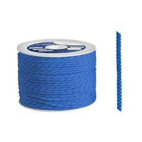 Polypropylene braid Ø 10mm Blue 200mt spool OS0642010BL