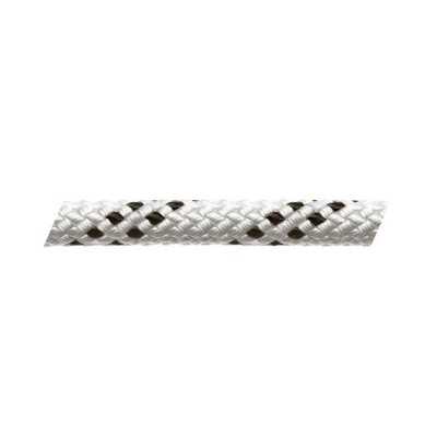 Marlow Marlowbraid Fleck Bianco con Segnalino Nero Ø 6mm Bobina da 200mt OS0643206NE-18%