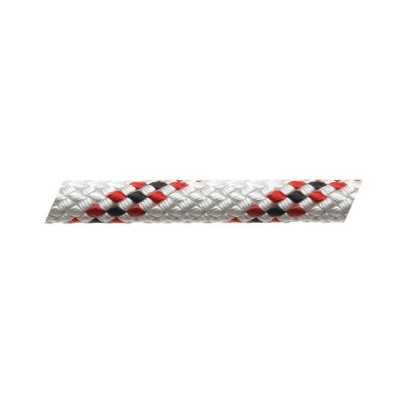 Marlow Marlowbraid with Fleck Ø 8mm White with red fleck 200mt spool OS0643208RO