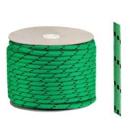 Polyester sheet matt finish Ø 6mm Green 200mt spool High strength OS0643706VE