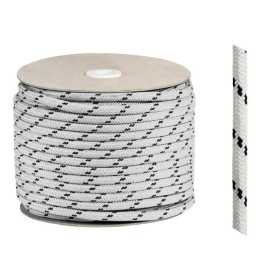 Polyester sheet matt finish Ø 8mm White 200mt spool High strength OS0643708BI