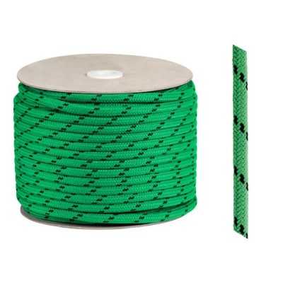 Polyester sheet matt finish Ø 12mm Green 150mt spool High strength OS0643712VE