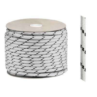 Scotta in poliestere Matt Ø 14mm Bianca Bobina da 130mt Alta tenacità OS0643714BI-40%