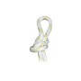 Dyneema braid White with yellow flecks Ø 2mm 100mt spool OS0646102