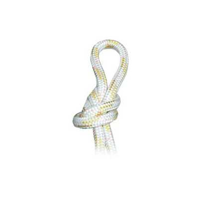 Dyneema braid White with yellow flecks Ø 4mm 100mt spool OS0646104