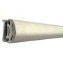 White PVC U fendering profile H. 40mm 16mt MT383114016