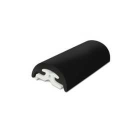 TeStainless Steelilmare Radial Fender Profile H40mm Unit Size 16m Black Colour MT383230416 TeStainless Steelilmare Radial Fender Profile H40mm Unit Size 16m Black Colour MT383230416