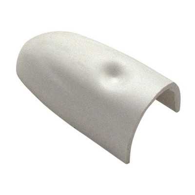 White End Cap for ECO1 PVC Fender Profile H.25mm MT3833128