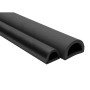 Profilo Paracolpi in PVC Nero da 3mt h60cm per banchine e pontili MT3834060-10%