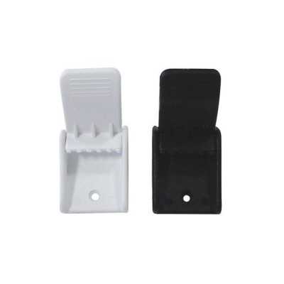 Plastic buckle to be fixed Suitable for buckles up to 30 mm Black colour N10900902778N