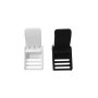 Plastic movable buckle Suitable for straps/belts up to 30 mm White colour N10900902779B