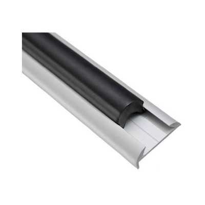 Anodises aluminium profile 56x14+5 mm 6mt OS4448610