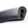 Black PVC profile for trimming fibreglass/wood/metal Black Sold by the metre N10203012875