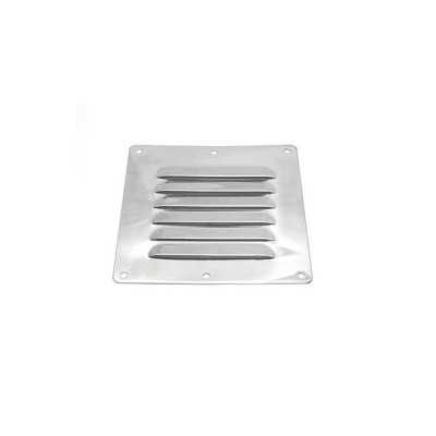 Polished stainless steel air vent 127xH115mm MT1700002