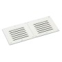 Divisible plastic air vent 255x115mm White colour N30511701999B
