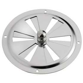 Aeratore Circolare Inox Ø127mm con chiusura a rotazione N30511702011-40%
