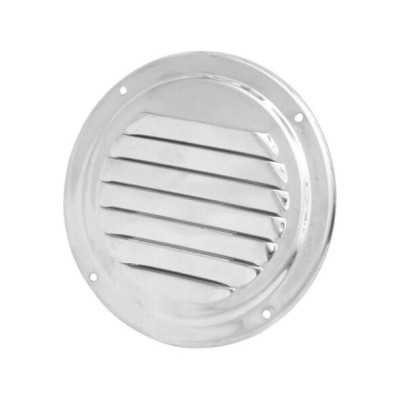 Polished stainless steel round vent 125mm N30511702015