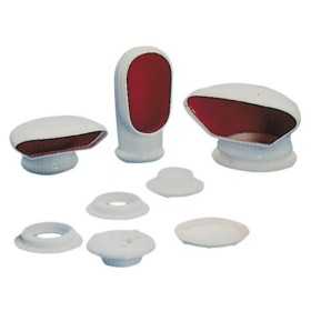PVC depressed cowl vent big neck 100mm height 150mm Base Ø 142mm OS5313594