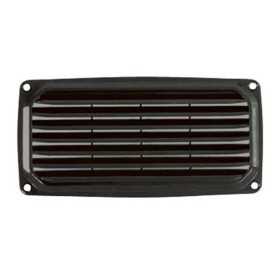 Presa d'aria nera in ABS 201x101mm OS5327390-40%