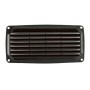 ABS Louvred Vent 201x101mm Black colour OS5327390