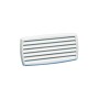 ABS white louvred vent 201x101mm OS5327391