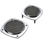 Stainless steel air vent 75mm with studs OS5330180