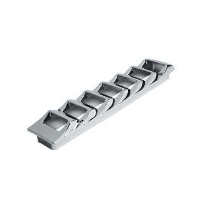 Chrome plated ABS side louvre air vent 415x83mm OS5340500