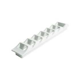 Presa d'aria in ABS bianco 415x83mm OS5340651-40%