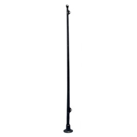 Plastic flagpole Plastic base L.39cm Black colour LZ43230
