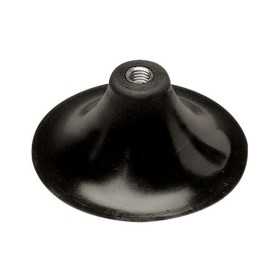 Rubber base for flagpole Black colour LZ43237