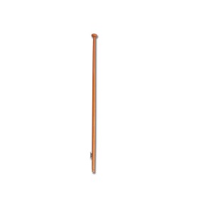 Wooden flagstaff with cleat L.80cm Ø 28mm Ø built-in 22mm N30112501966 Wooden flagstaff with cleat L.80cm Ø 28mm Ø built-in 22mm N30112501966